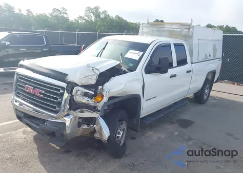 2015 GMC Sierra K2500 Heavy Duty from USA, damaged, VIN 1GT22XEG3FZ121997